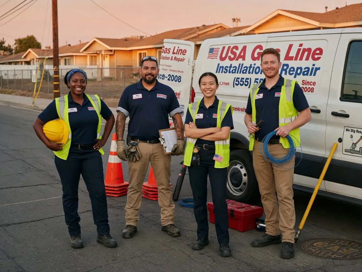 Gas Line Installation company in Monterville, WV